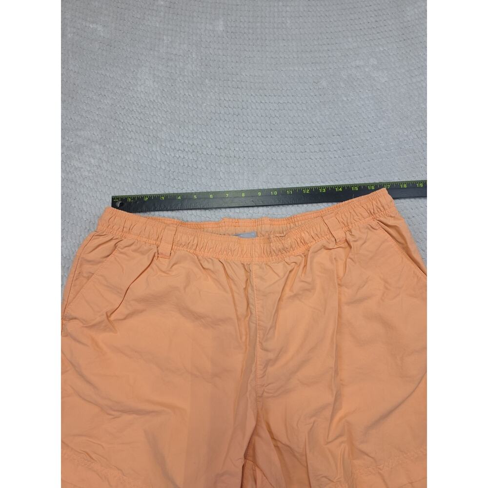 Columbia PFG Shorts Mens Large Orange Outdoor Hiking Fishing 5L - Picture 4 of 8